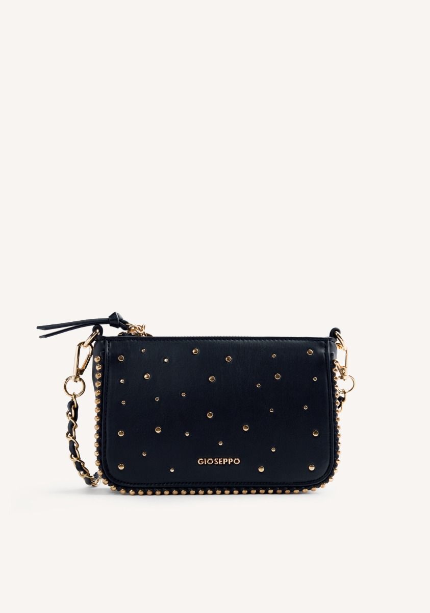 BOLSO BANDOLERA TACHAS CLEMENS - NEGRO