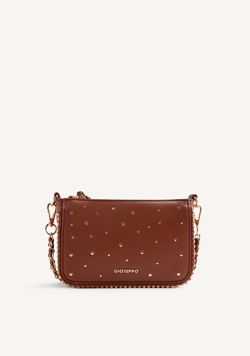 BOLSO BANDOLERA TACHAS CLEMENS - CUERO