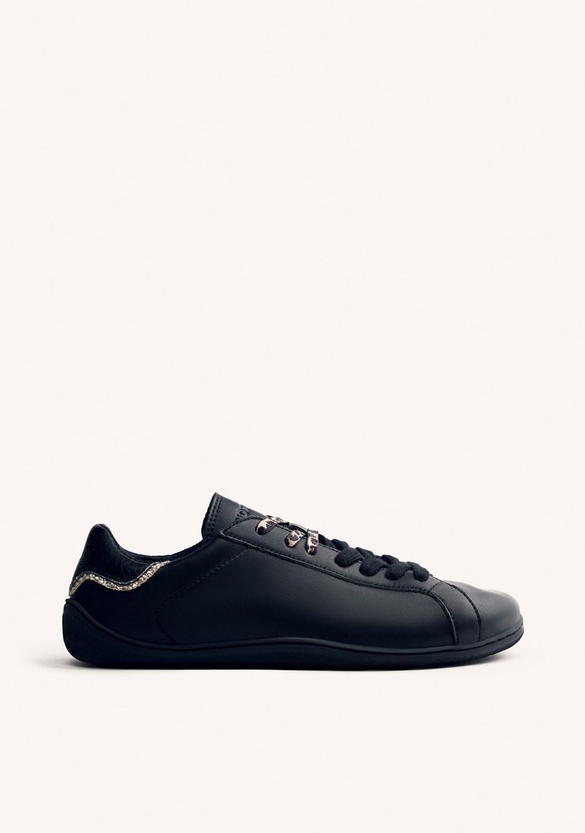 GIOSEPPO BAREFOOT - ZAPATILLAS PIEL SALINE - NEGRO