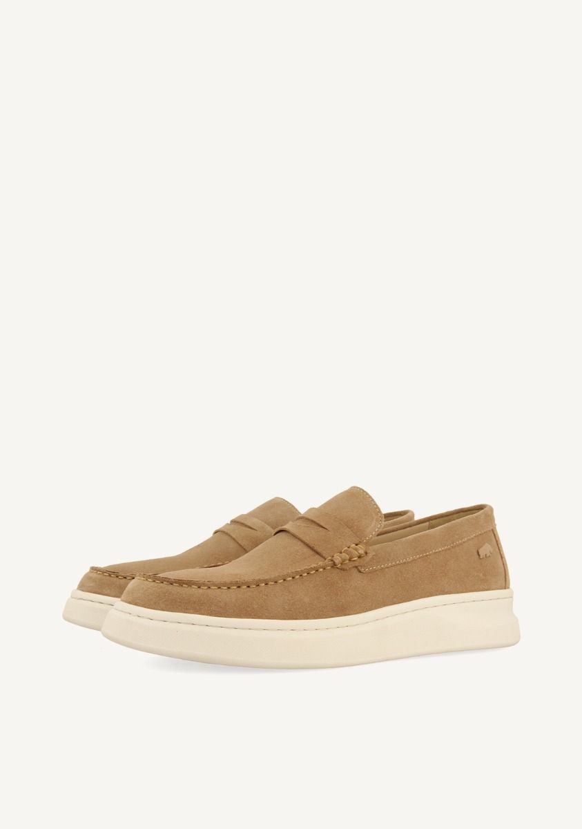 MOCASINES WALLABEE PIEL MURRY - BEIG