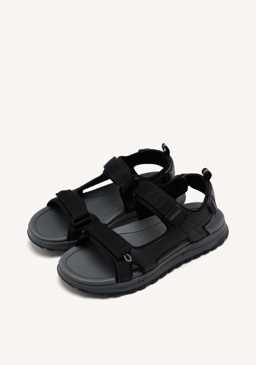 SANDALIAS CALIFORNIANAS HARWINTON - NEGRO