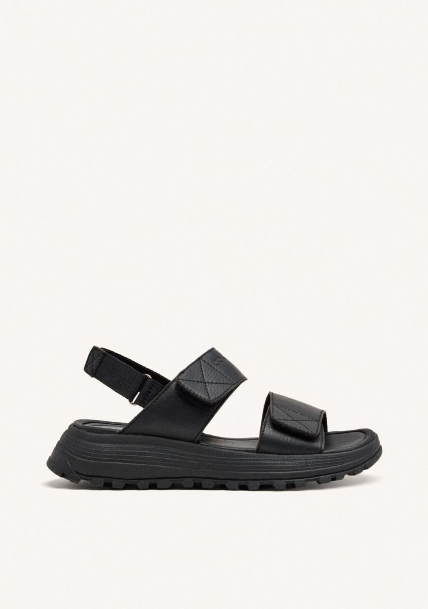 SANDALIAS DEPORTIVAS PLATAFORMA LUNENBURG - NEGRO