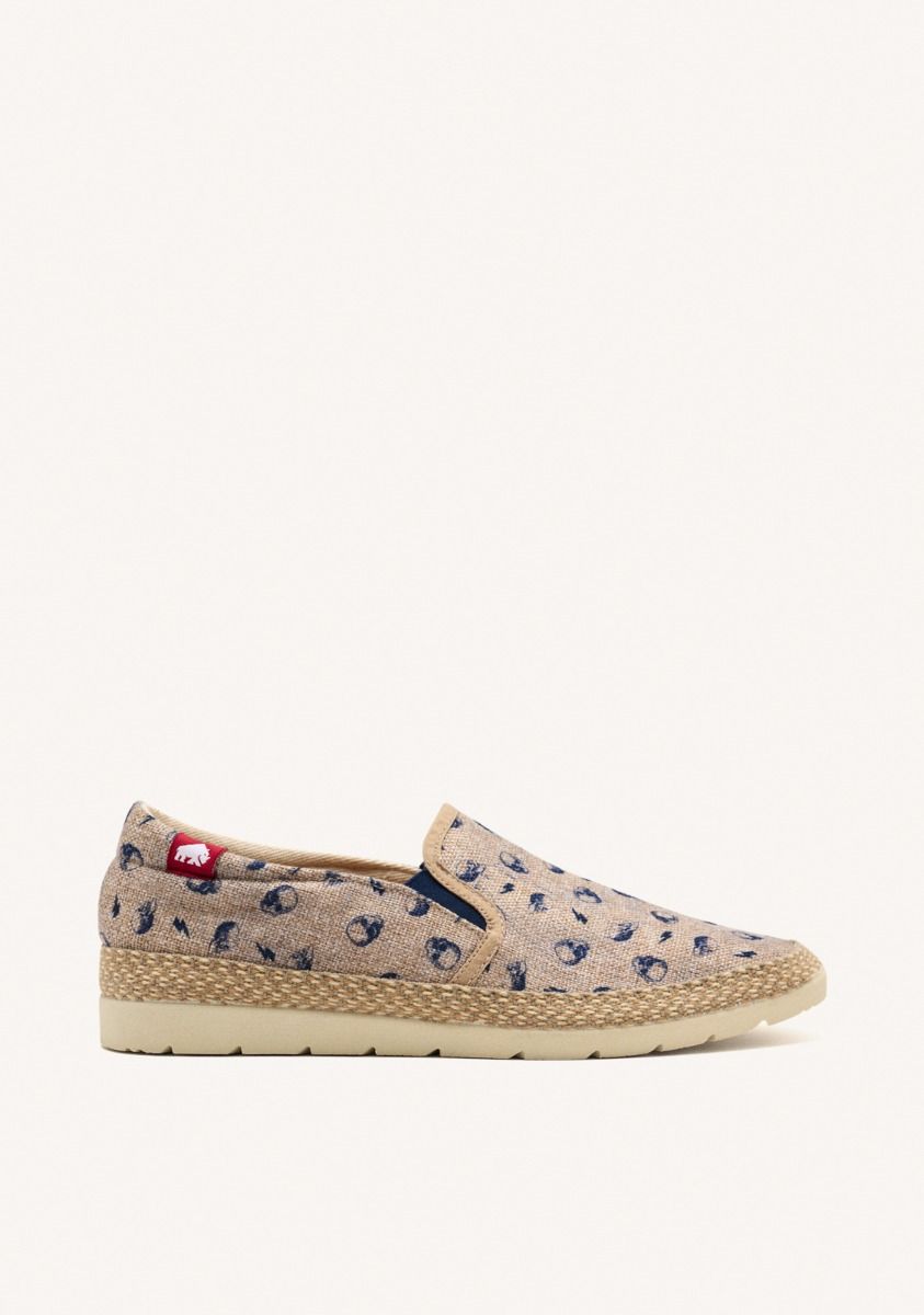 ALPARGATAS ESTAMPADO PROCTOR - NATURAL