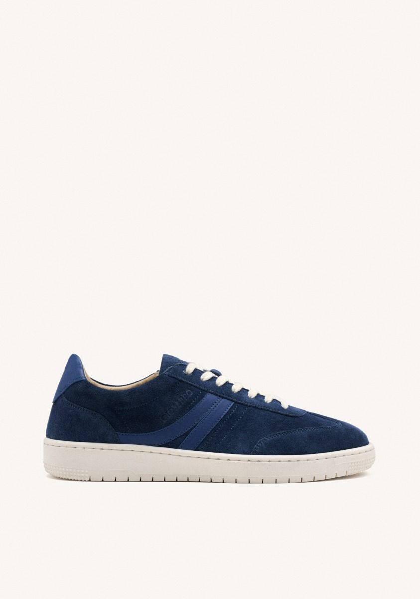 ZAPATILLAS PIEL SERRAJE TIVERTON - MARINO