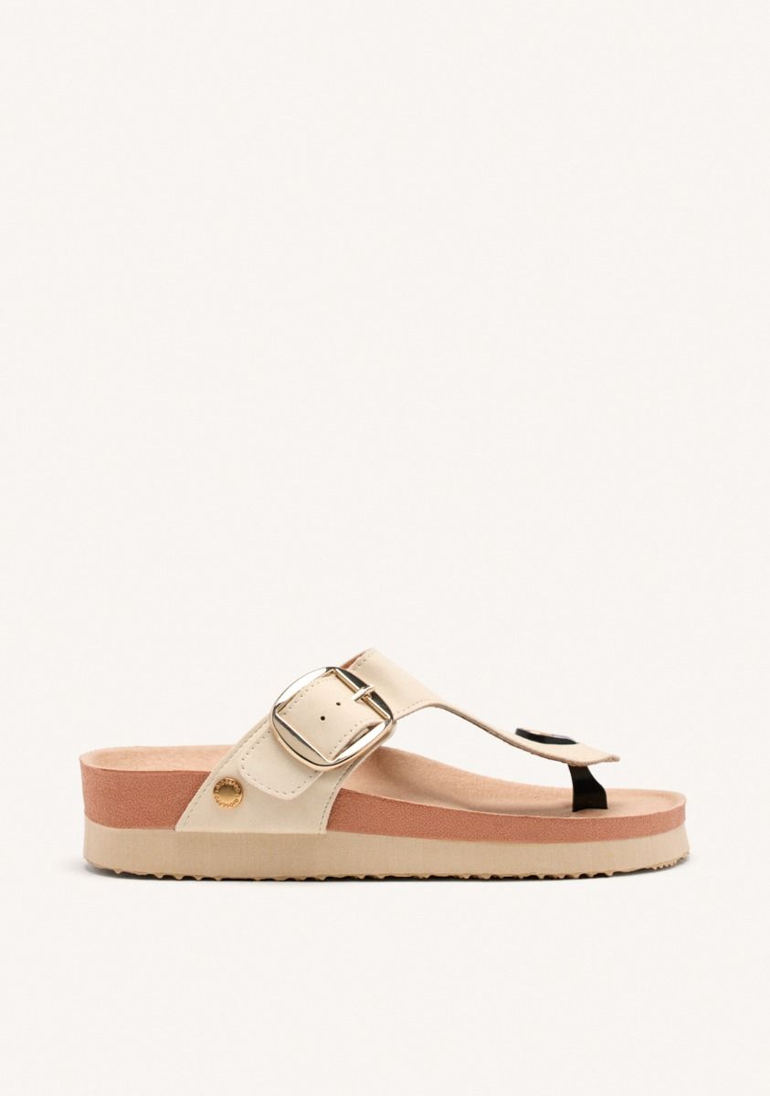 SANDALIAS HEBILLA WEARE - OFF-WHITE