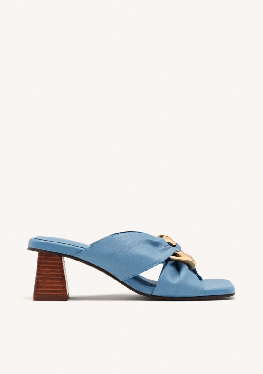 SANDALIAS PIEL ALSTEAD - AZUL