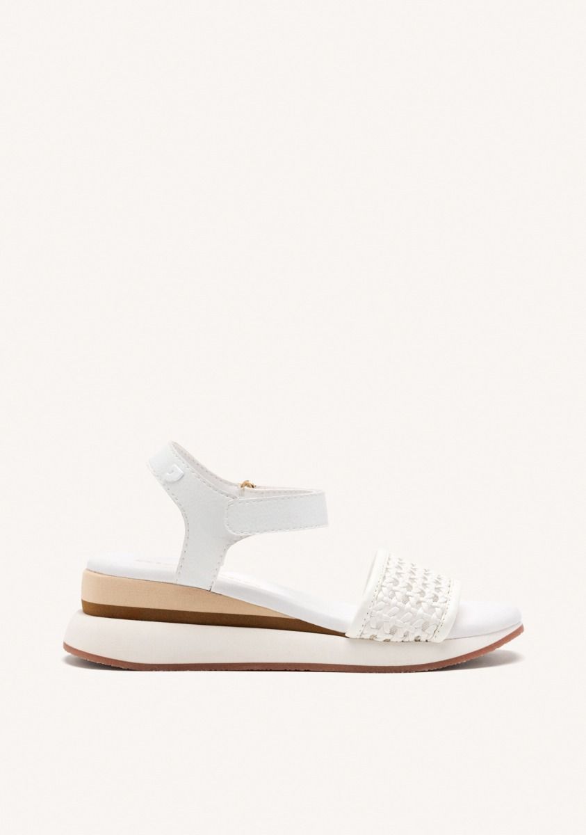 SANDALIAS DEPORTIVAS TRENZADO CUÃA OJIBWA - BLANCO
