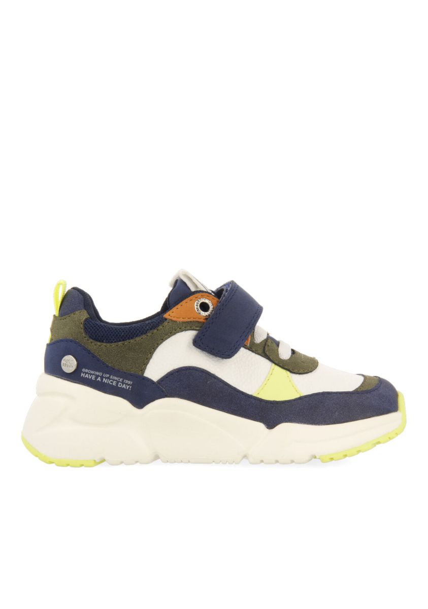 Sneakers multicolor con cierre ajustable para niÃ±a y niÃ±o pondorf - MULTICOLOR