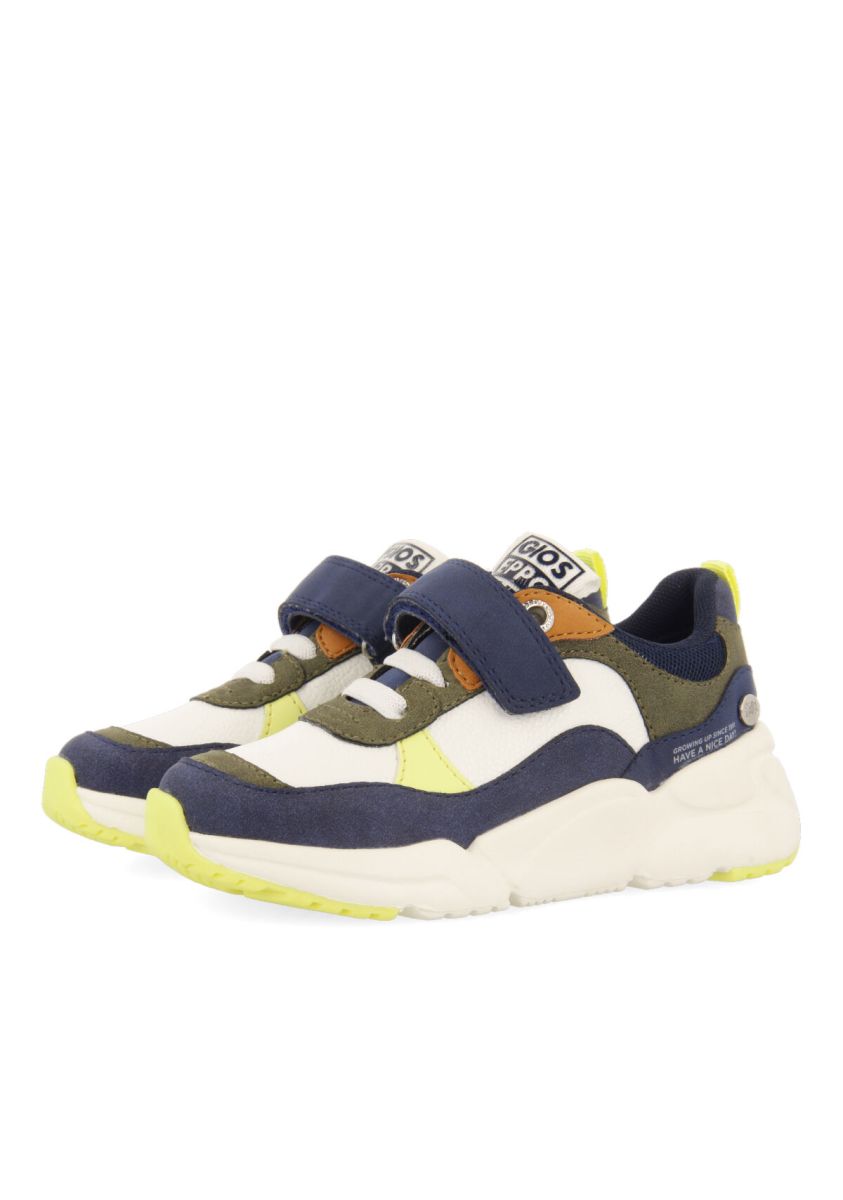 Sneakers multicolor con cierre ajustable para niña y niño pondorf - MULTICOLOR
