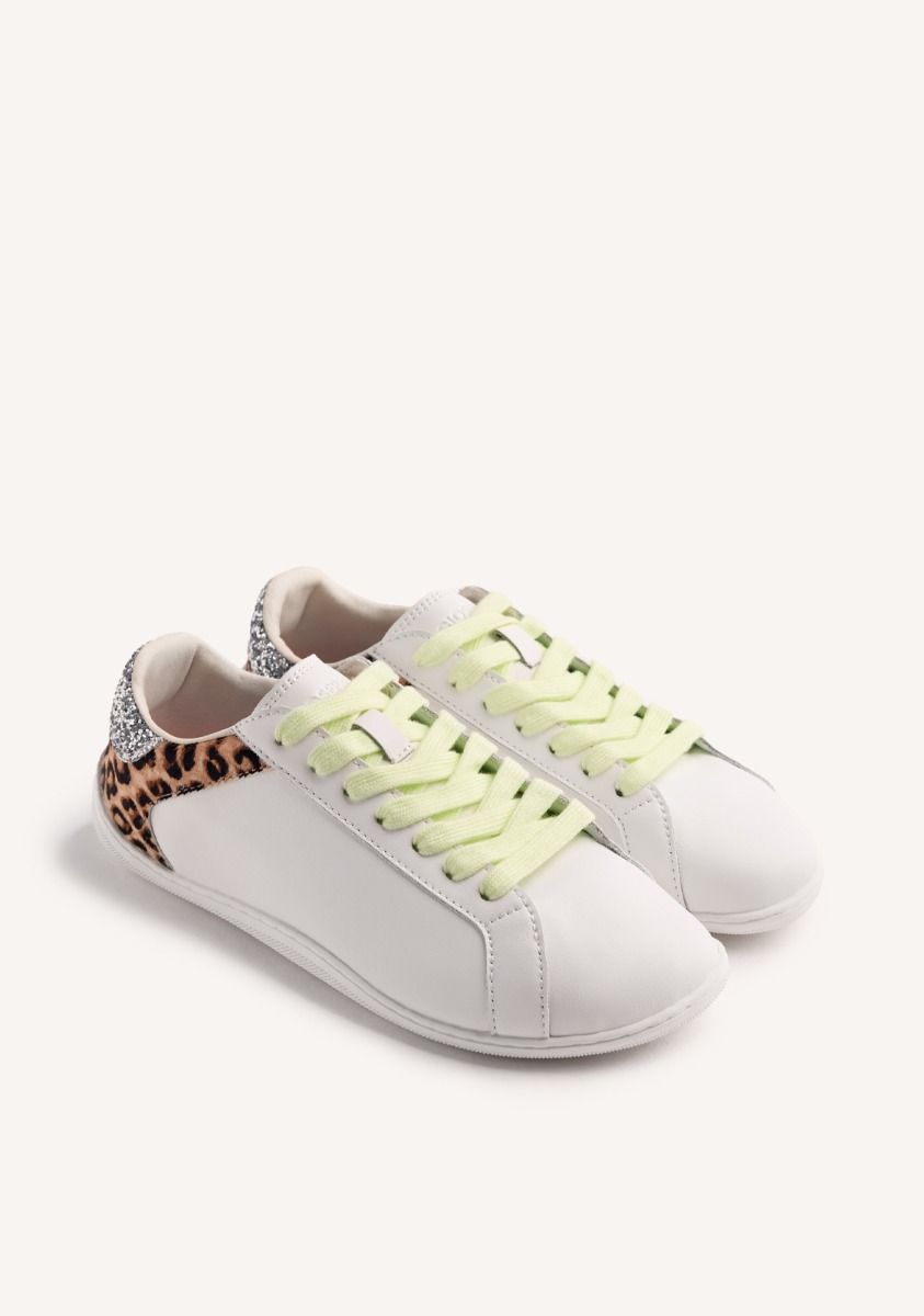 GIOSEPPO BAREFOOT - ZAPATILLAS PIEL ESTAMPADO ANIMAL ANDEI - LEOPARDO