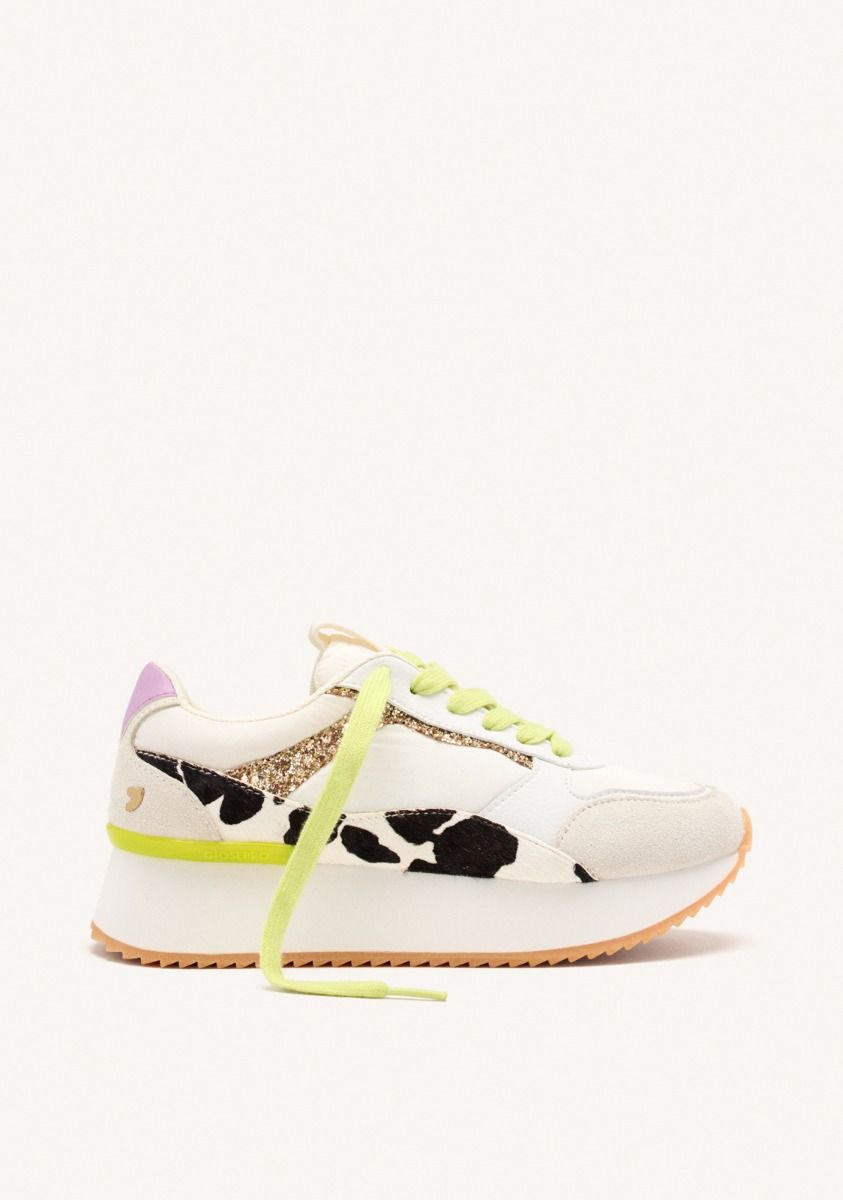 ZAPATILLAS PLATAFORMA PIEL VACA BOWDOIN - VACA