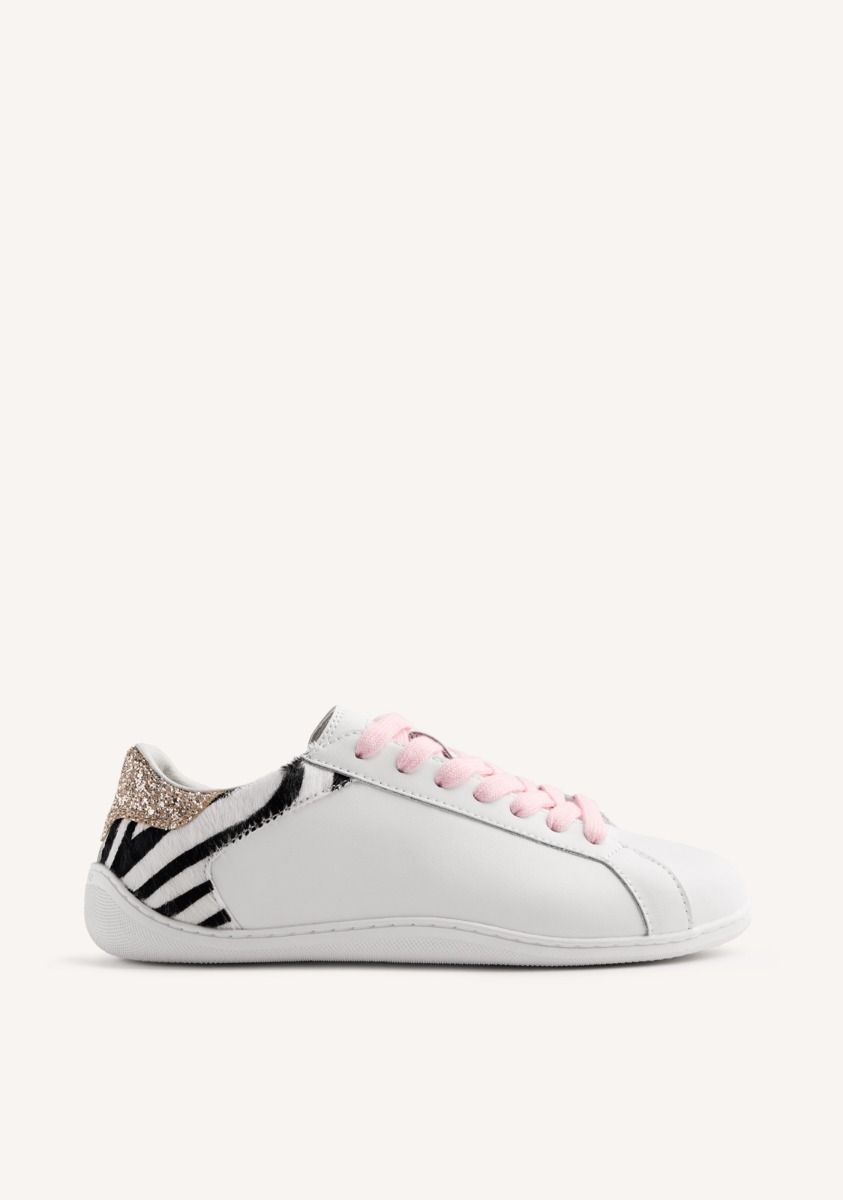 GIOSEPPO BAREFOOT - ZAPATILLAS PIEL ESTAMPADO ANIMAL ANDEI - CEBRA