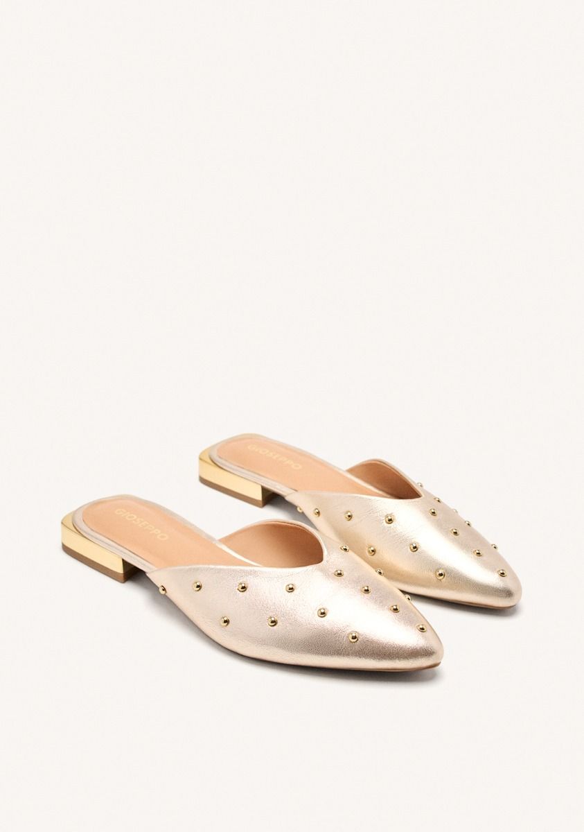 BABUCHAS TACHAS PIEL LANARK - PLATINO