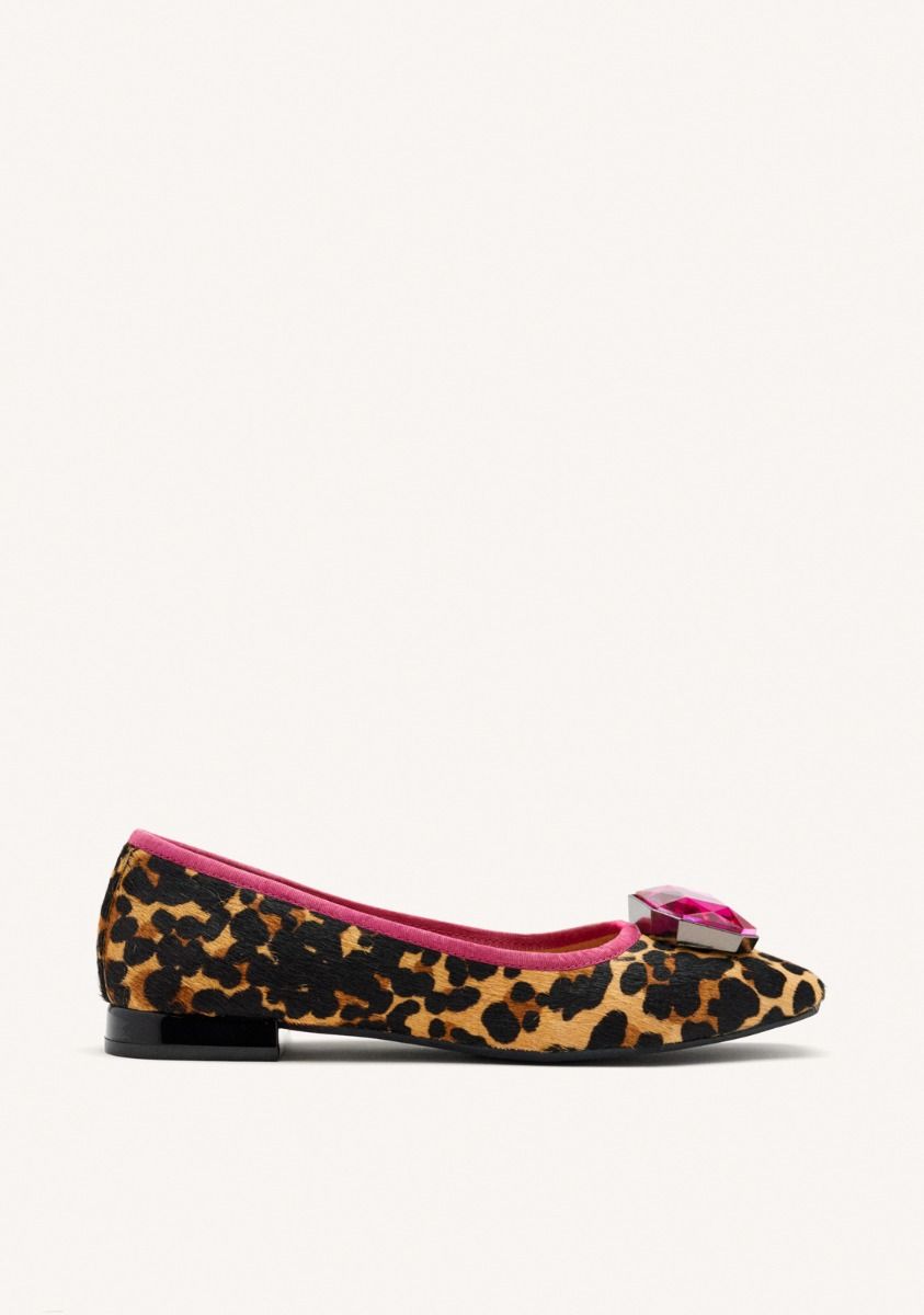 BAILARINAS PIEL LEOPARDO CLYMAN - LEOPARDO
