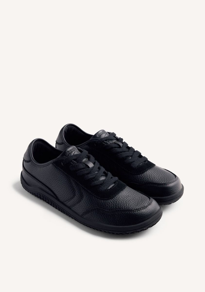GIOSEPPO BAREFOOT - ZAPATILLAS PIEL SOLIHULL - NEGRO