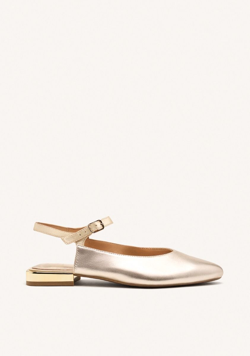 MULES PIEL AVERILL - PLATINO
