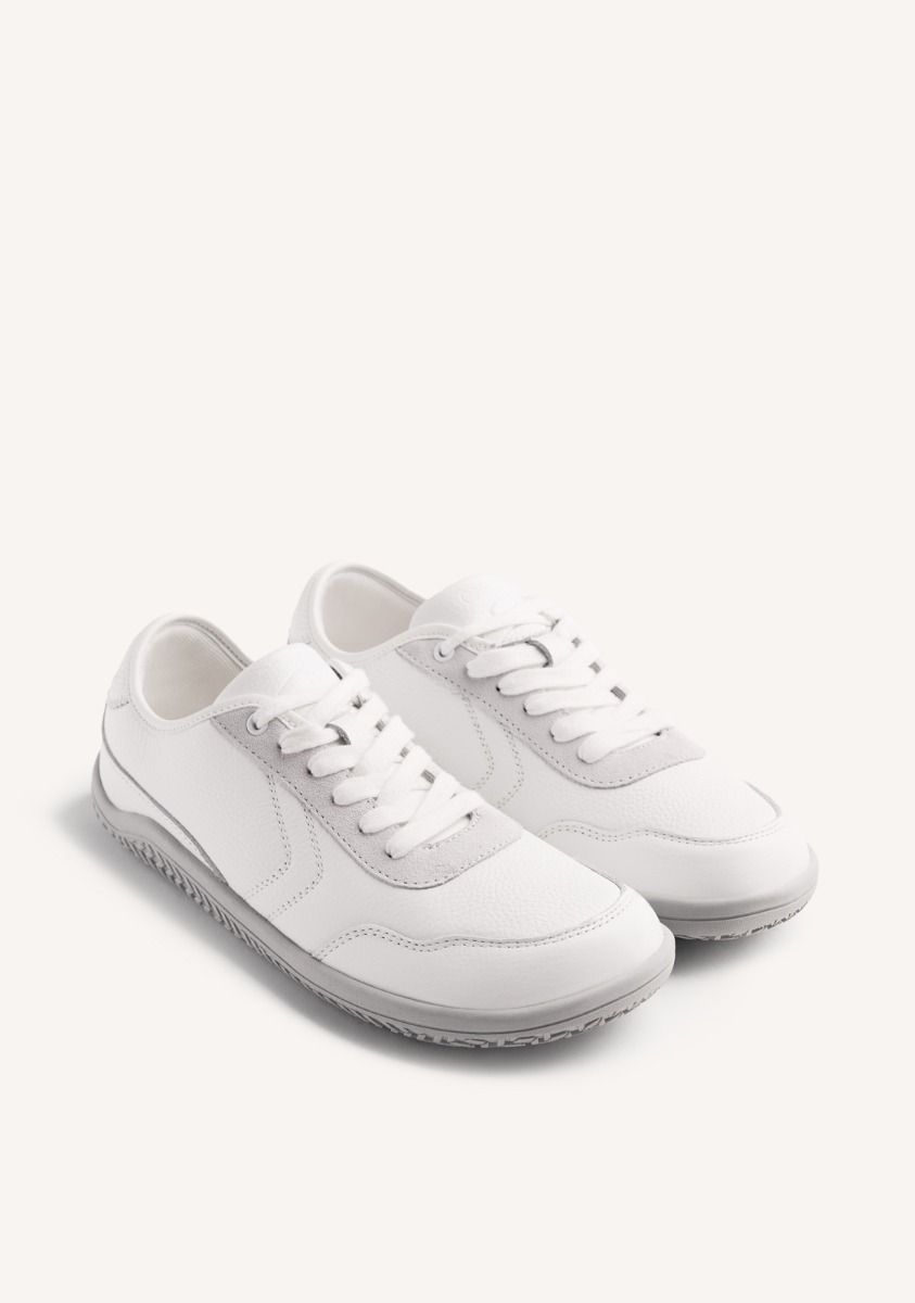 GIOSEPPO BAREFOOT - ZAPATILLAS PIEL SOLIHULL - BLANCO