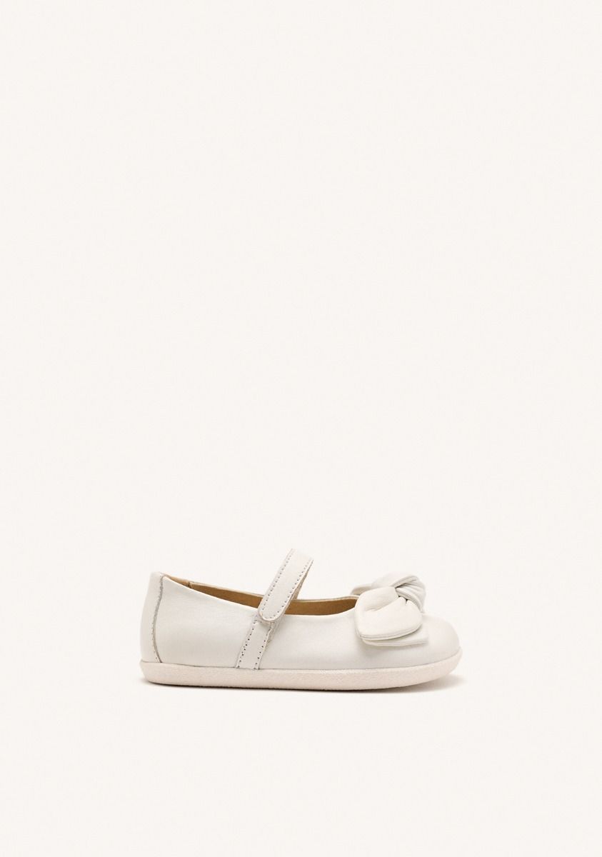 GIOSEPPO BAREFOOT - BAILARINAS MARY-JANE PIEL ACUSHNET - BLANCO