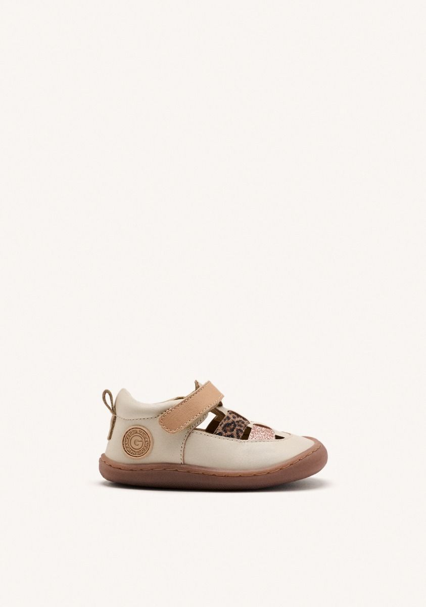 GIOSEPPO BAREFOOT - SANDALIAS CANGREJERAS PIEL CLEARFIELD - OFF-WHITE