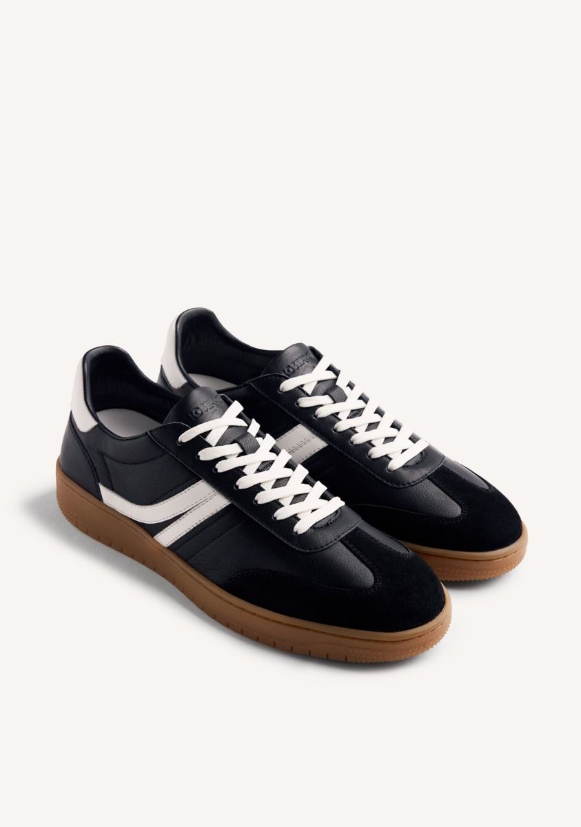 ZAPATILLAS PIEL DENNINSON - NEGRO