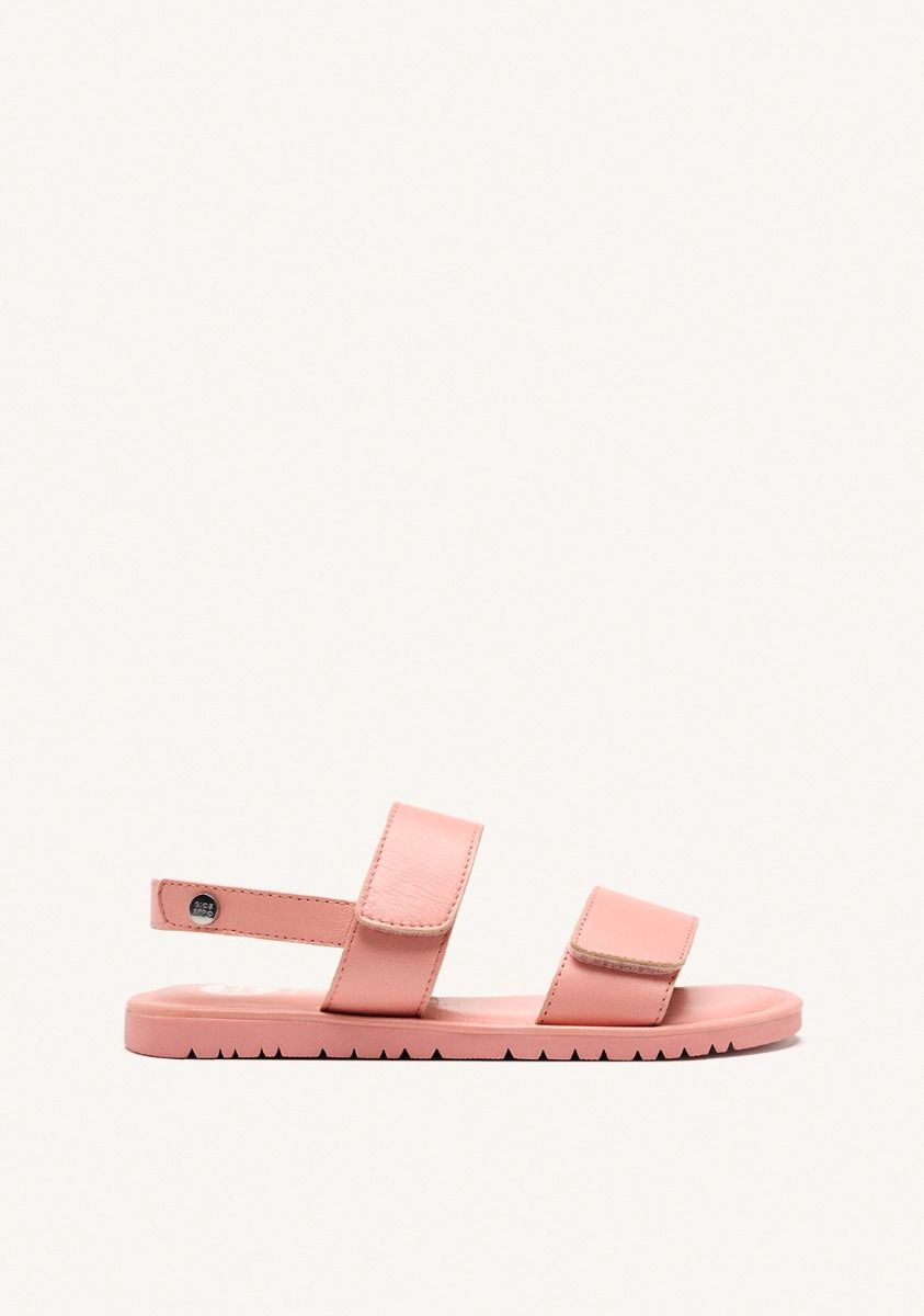 SANDALIAS PIEL REHOBOTH - CORAL