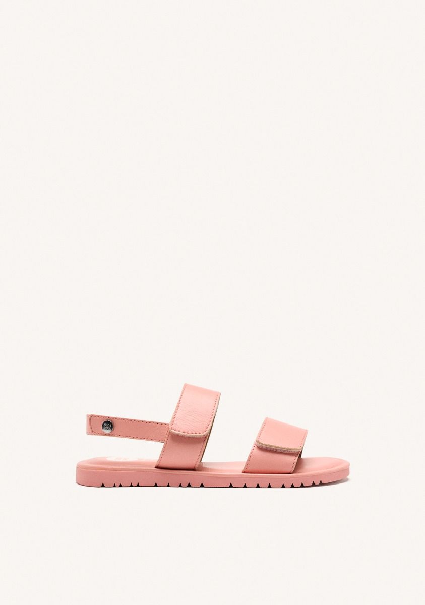 SANDALIAS PIEL REHOBOTH - CORAL