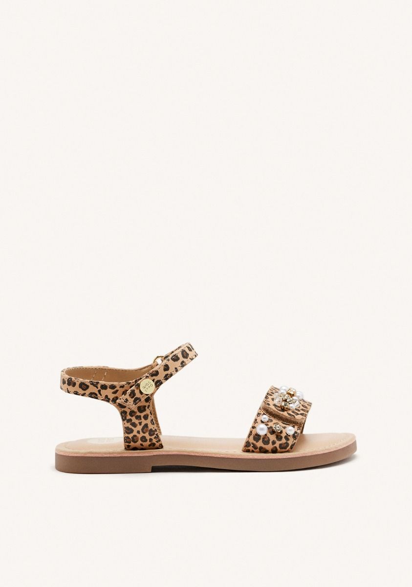 SANDALIAS LEOPARDO PIEL BRIDGTON - LEOPARDO
