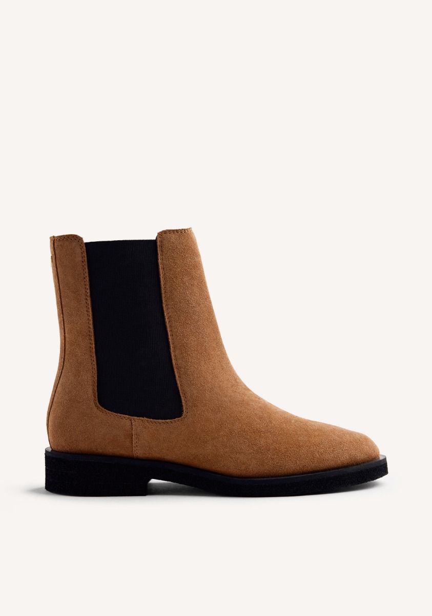 BOTINES PIEL SERRAJE COATES - CUERO