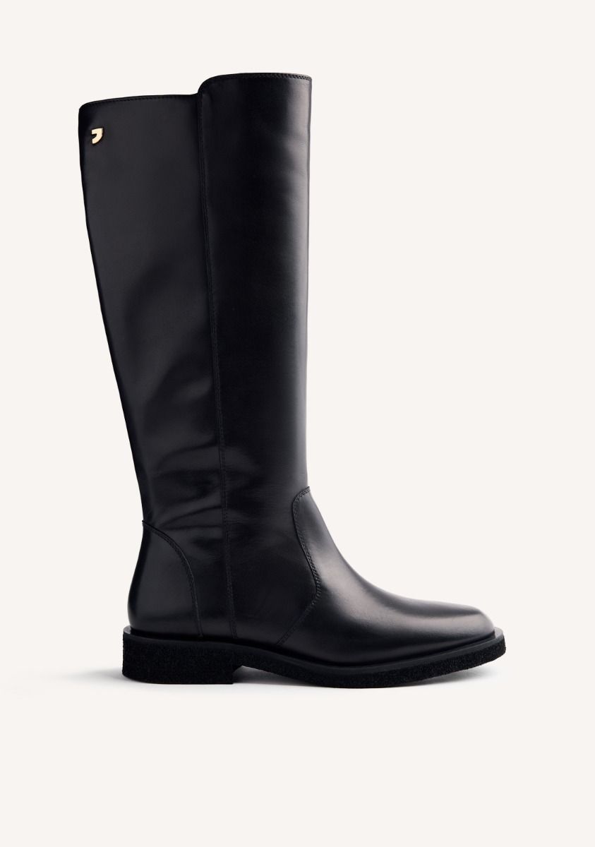 BOTAS PIEL HENRIETTE - NEGRO