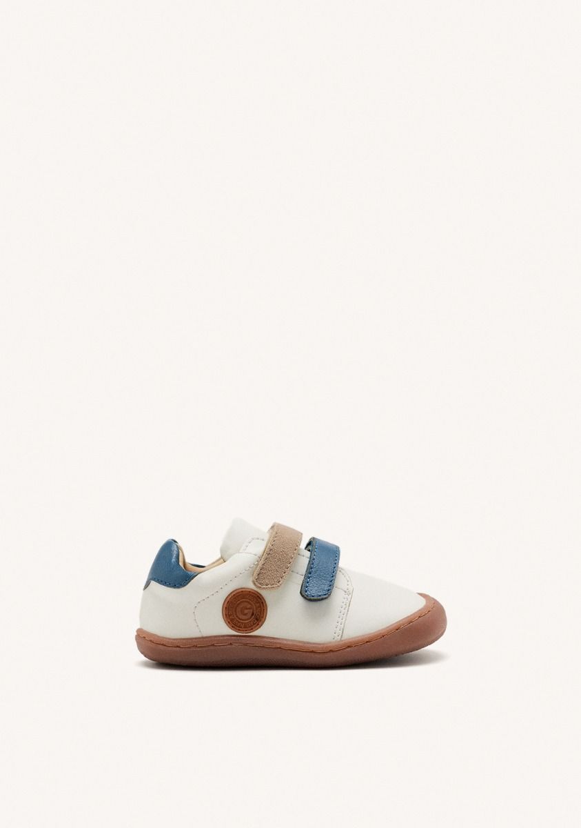 GIOSEPPO BAREFOOT - ZAPATILLAS PIEL ALVIN - BLANCO