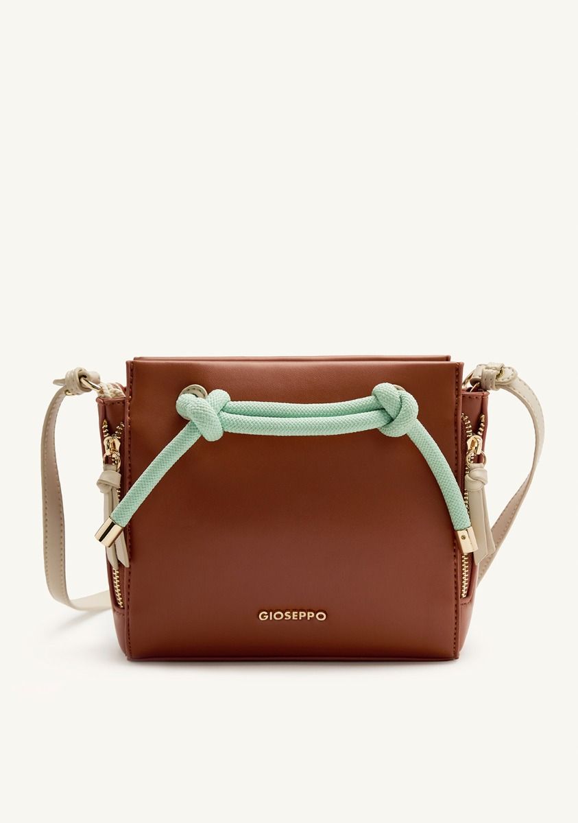BOLSO BANDOLERA CORDÃN BURNHAM - CUERO