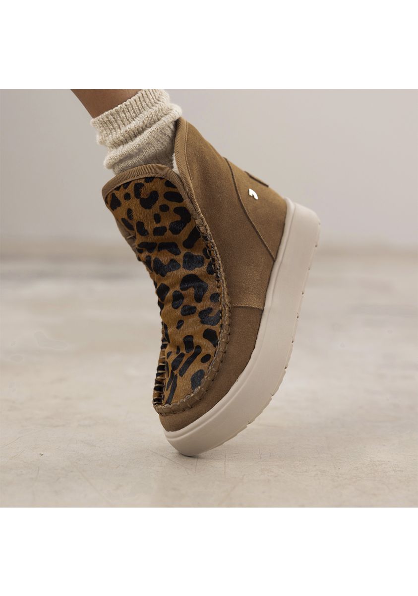 BOTAS AUSTRALIANAS PIEL ESTAMPADO LEOPARDO PACECO - LEOPARDO