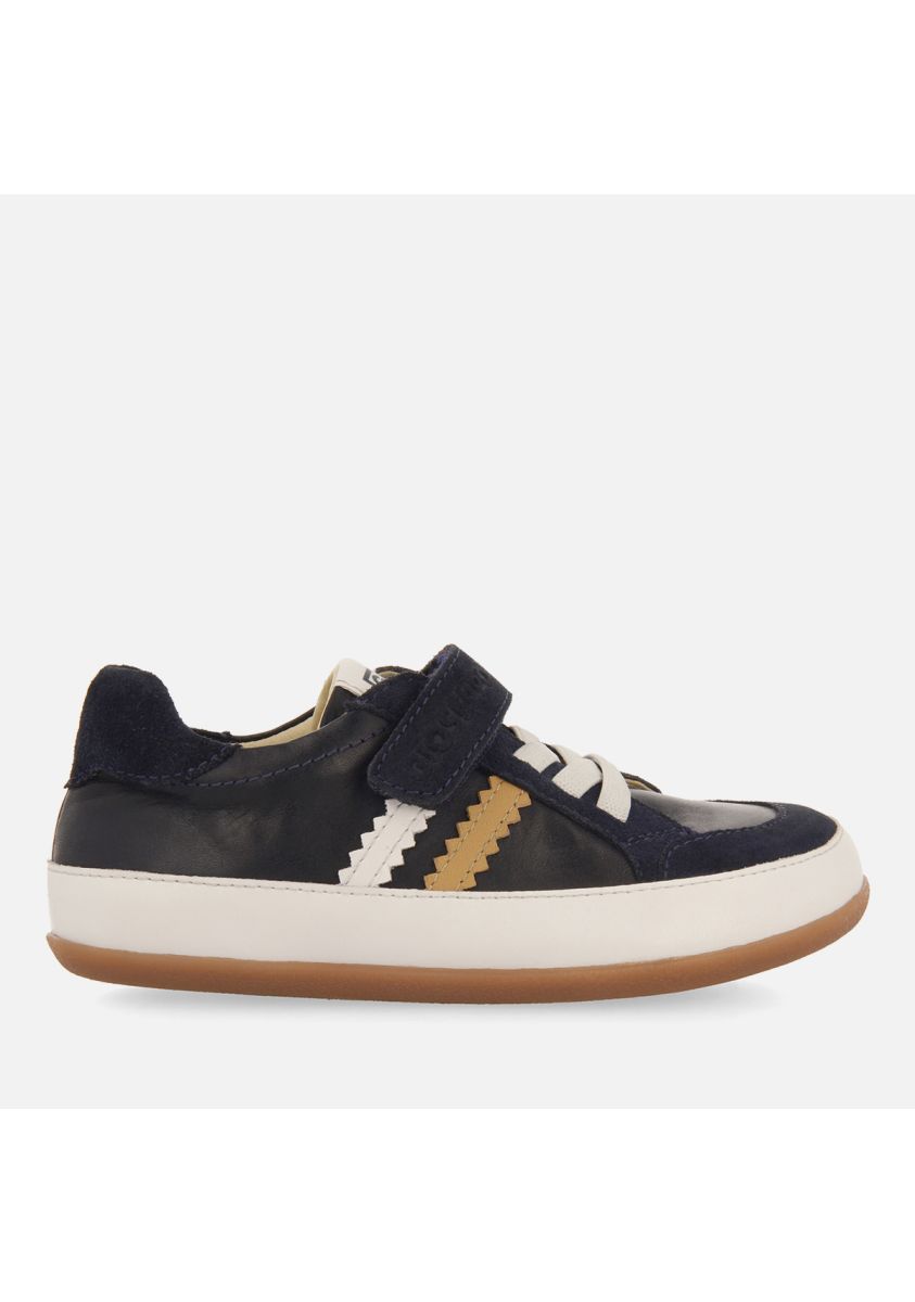 GIOSEPPO BAREFOOT - SNEAKERS CONTRASTES SKRADIN - MARINO