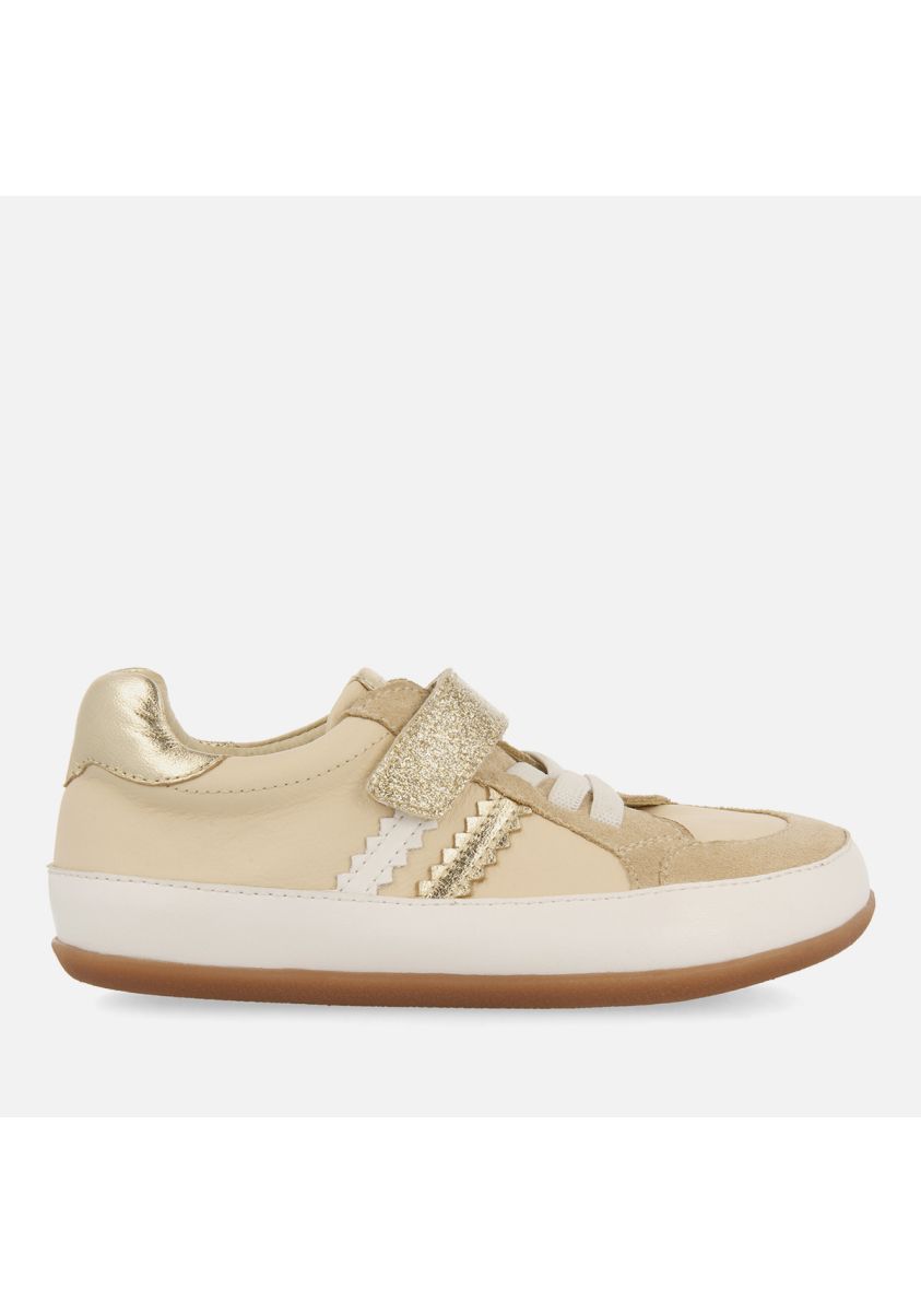 GIOSEPPO BAREFOOT - SNEAKERS GLITTER VLORE - OFF-WHITE