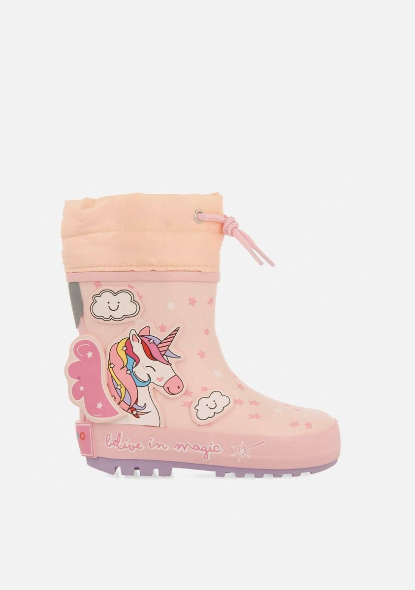 BOTAS DE AGUA PARCHES FANTASÃA ARRIACH - ROSA