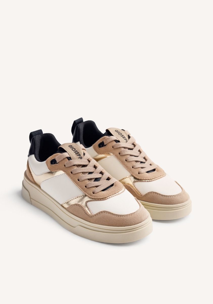 ZAPATILLAS PIEL BRILLO MANITOU - OFF-WHITE