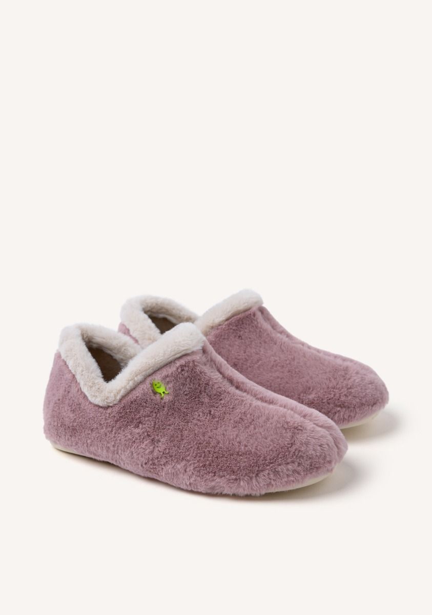 ZAPATILLAS DE CASA ABOTINADAS PELO KERRICK - ROSA