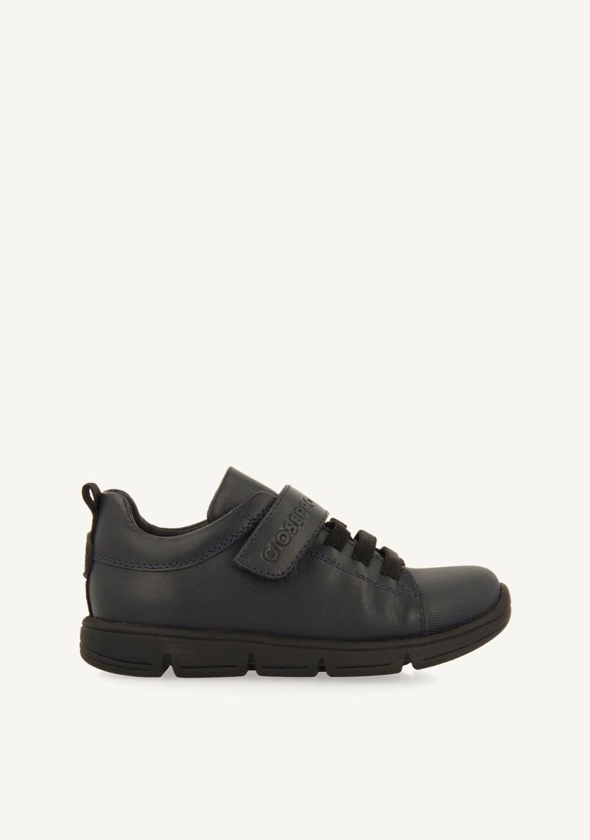 SNEAKERS COLEGIALES PIEL CORDONES ELÃSTICOS HEILIG - MARINO