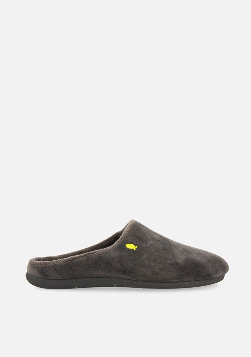 ZAPATILLAS DE CASA PELO HARTWICK - GRIS