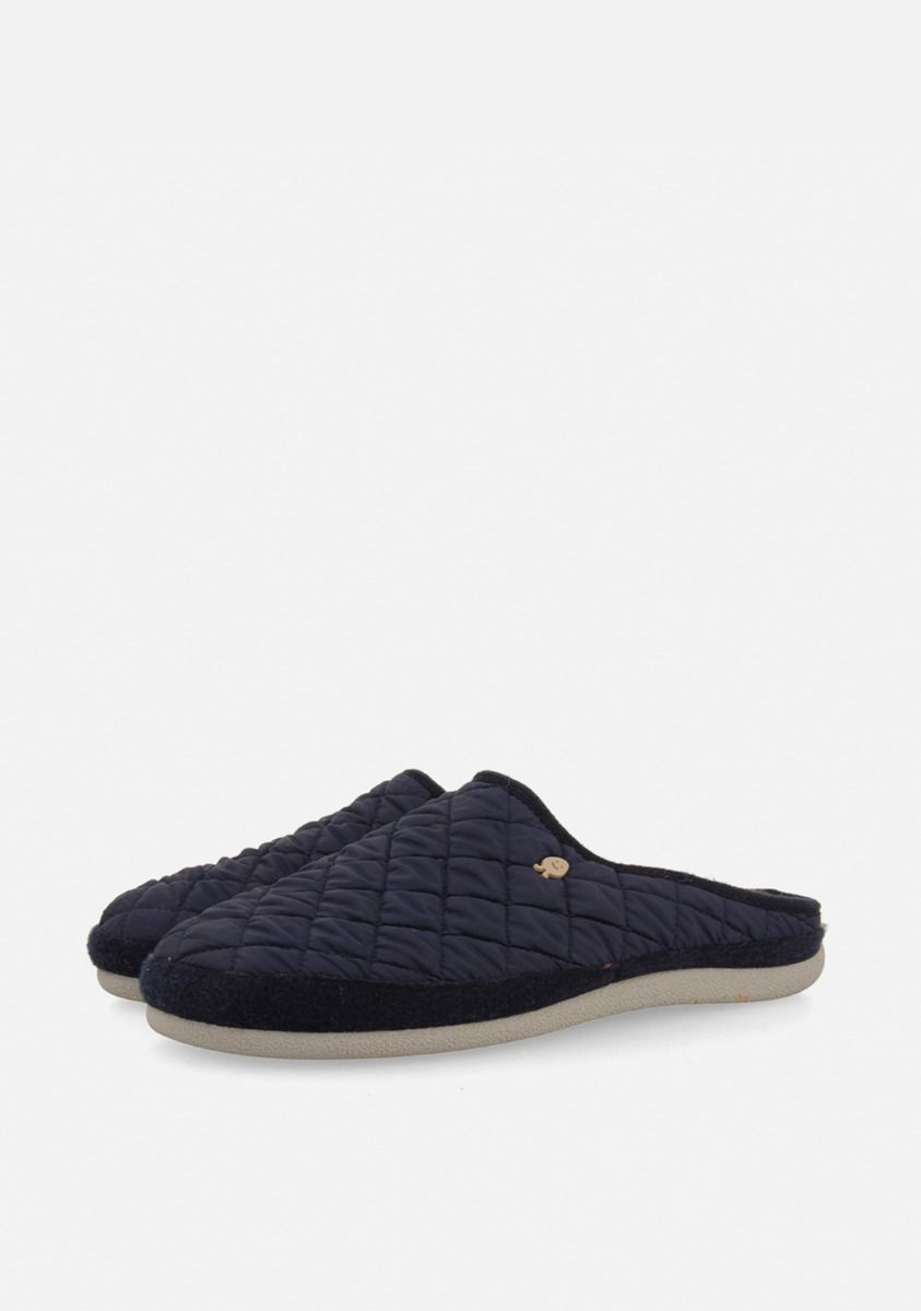 ZAPATILLAS DE CASA ACOLCHADAS STAFFORD - MARINO