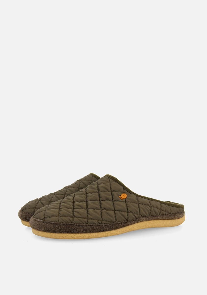ZAPATILLAS DE CASA ACOLCHADAS STAFFORD - KAKI