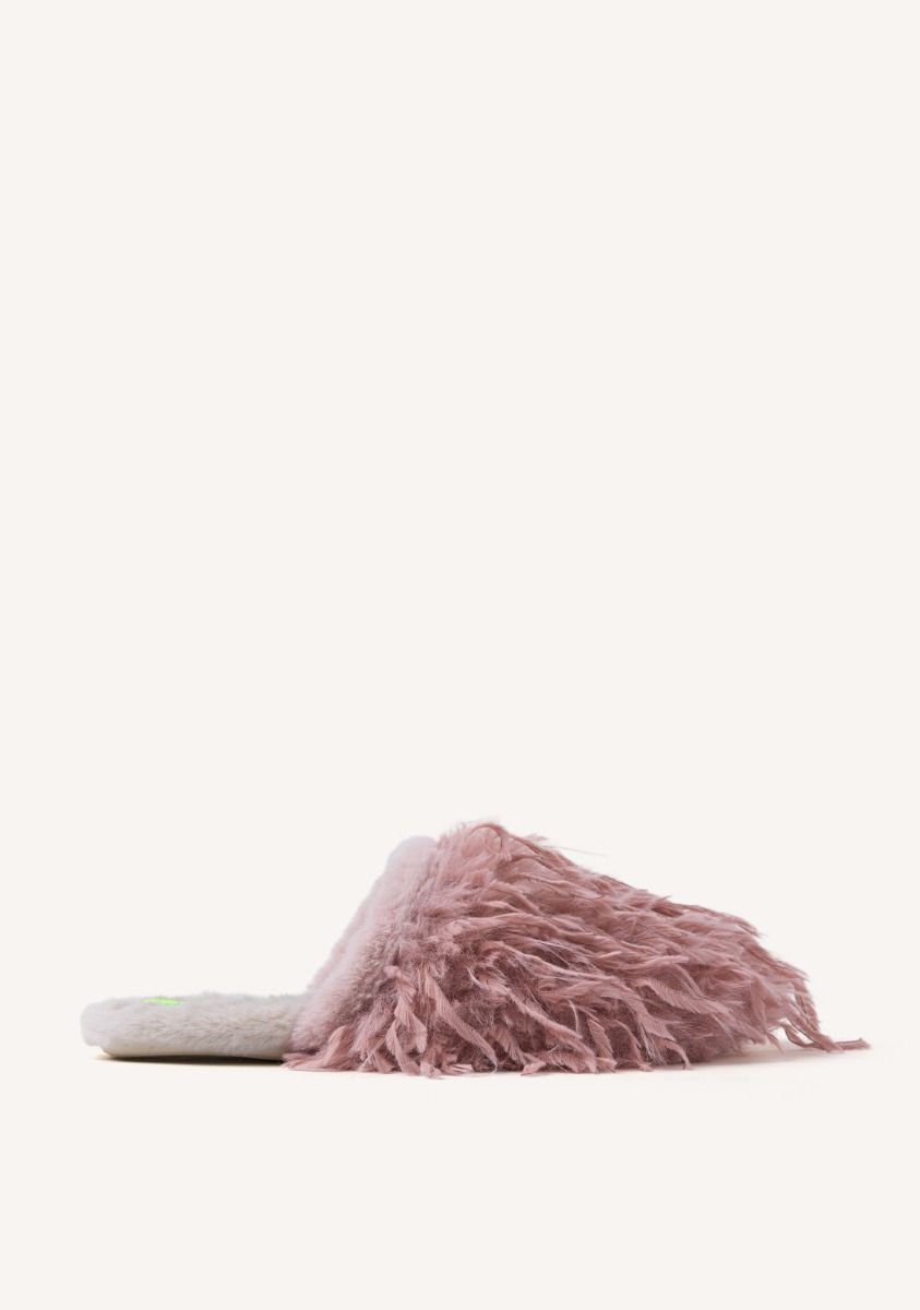 ZAPATILLAS DE CASA PELO ARLONE - NUDE
