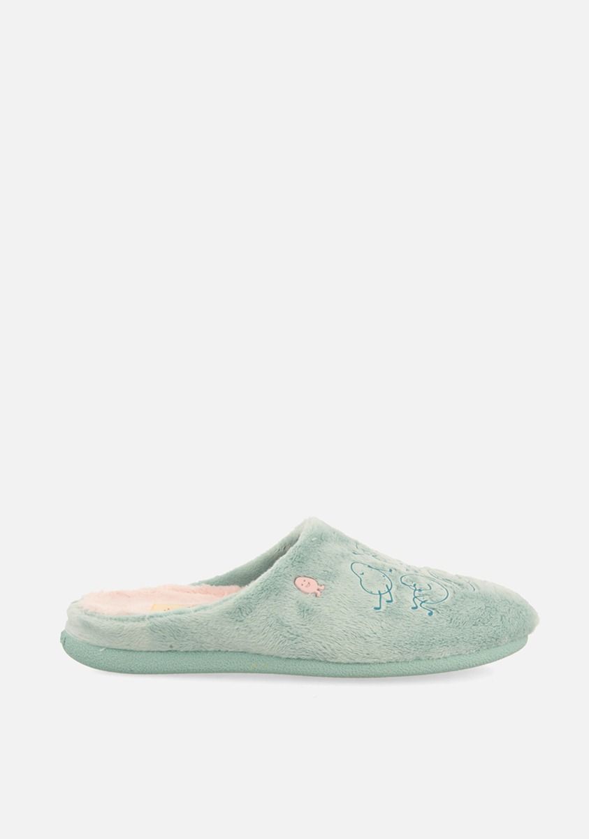 ZAPATILLAS DE CASA PELO GUILFORD - MENTA