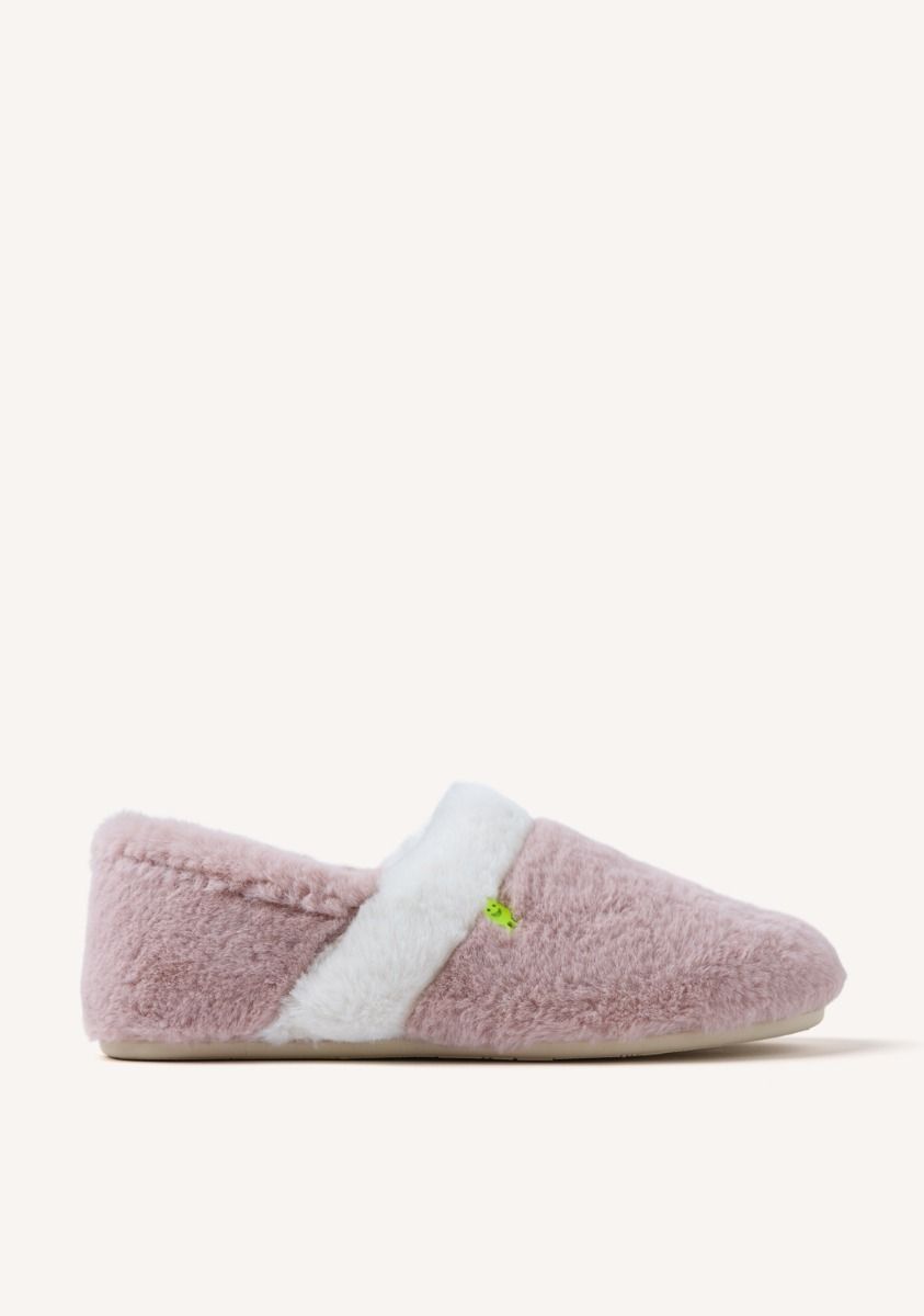 ZAPATILLAS DE CASA CERRADAS PELO OWOSSO - ROSA