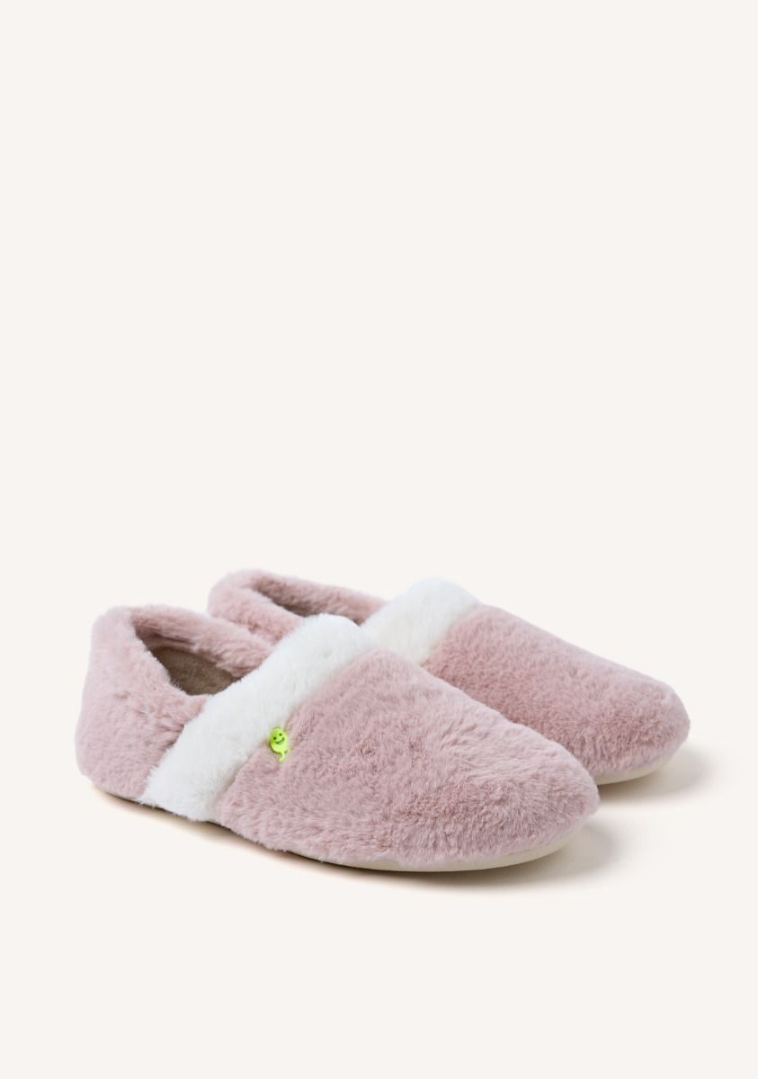 ZAPATILLAS DE CASA CERRADAS PELO OWOSSO - ROSA