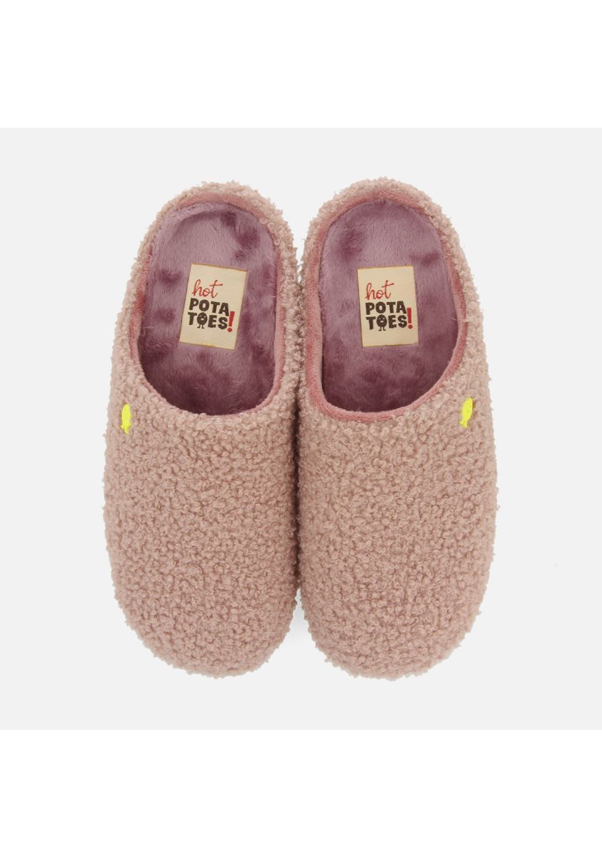 ZAPATILLAS DE CASA PELO BORREGUITO CHEMUNG - ROSA