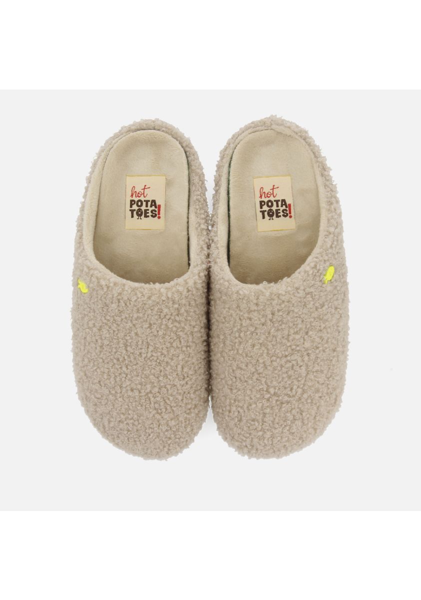ZAPATILLAS DE CASA PELO BORREGUITO CHEMUNG - BEIG