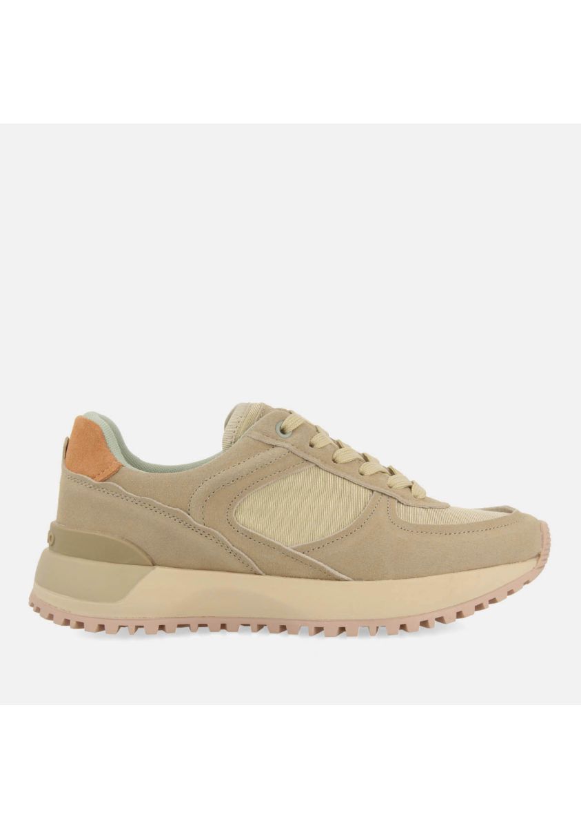 SNEAKERS RETRO FLOING - BEIG