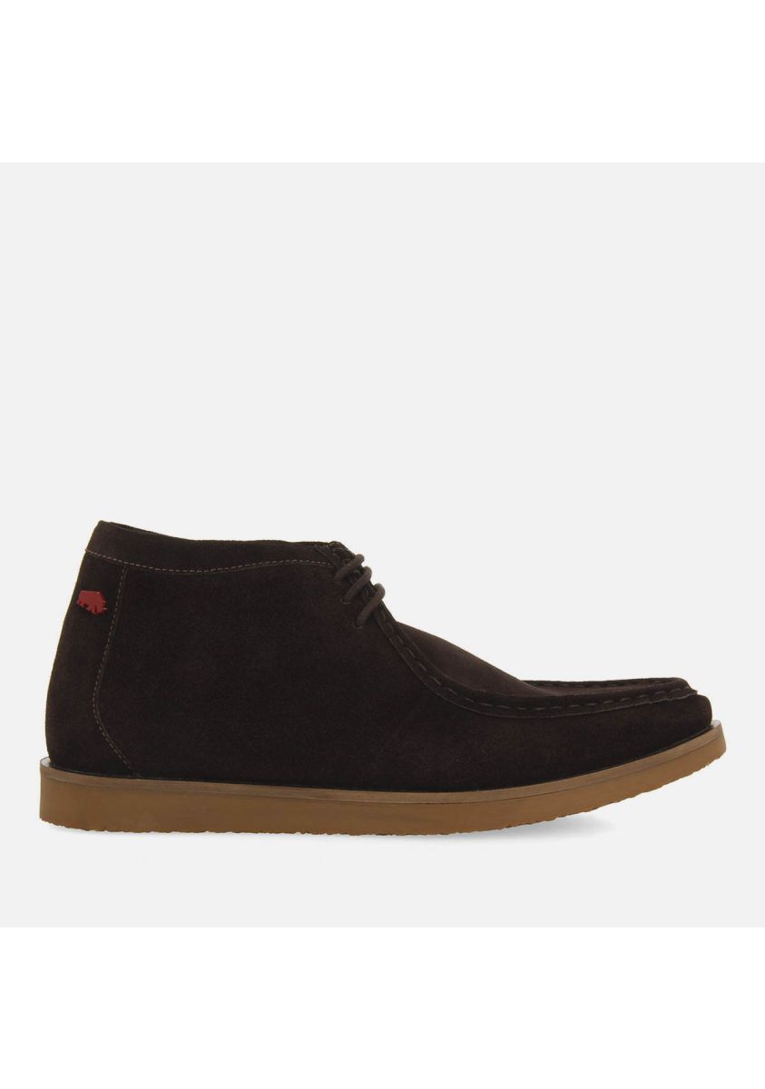 BOTINES PIEL ESTILO WALLABEE  BOYLSTON - MARRON